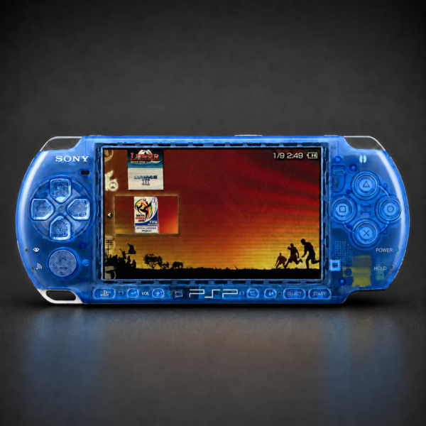 PSP 3000 (128GB) – 1050 Games | Glacier Clear