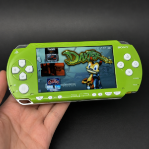 PSP 1000 (128GB) - 1050 Games | Green and White w/ IPS SCREEN