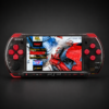 PSP 3000 (128GB) – 1050 Games | Clear Red and Smoke Black