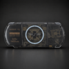 854cb5b4-816c-4039-a1cd-66320cc6bbb2 PSP 3000 (128GB) - 1050 Games | Blue and Smoke Black w/ IPS Screen!