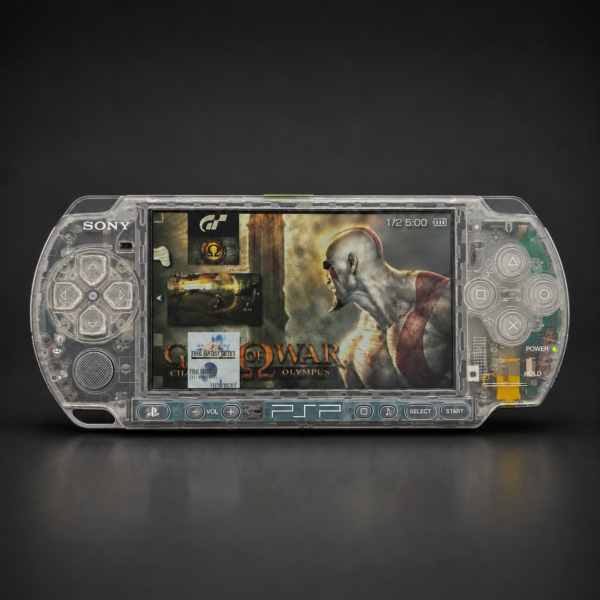 PSP 3000 (128GB) - 1050 Games | Clear White