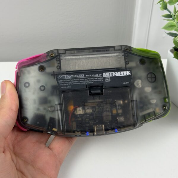 Custom IPS Gameboy Advance w/ USB C Battery - Splatoon 2