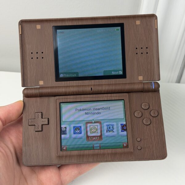 Nintendo DS Lite with 500+ Games | Wooden